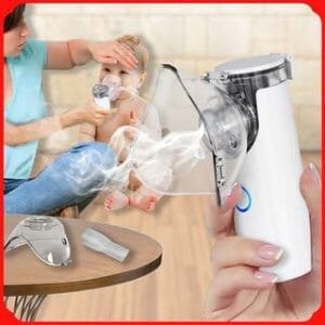 PHL Portable Nebulizer Machine Handheld Mesh Inhaler Ultrasonic