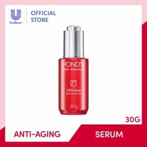 POND's Age Miracle Anti Aging and Anti Wrinkle Ultimate Youth Essence Face Hydrator with Triple Hyaluronic Acid and Niacinamide 30g