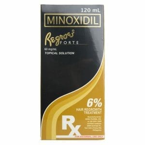 REGROE Minoxidil 6% Hair Regrowth Treatment 60ml [PRESCRIPTION REQUIRED] Watsons Pharmacy