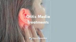 Ear infection pressure in the middle ear of Filipino patient