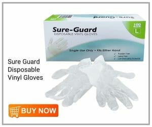 Sure Guard Disposable Vinyl Gloves