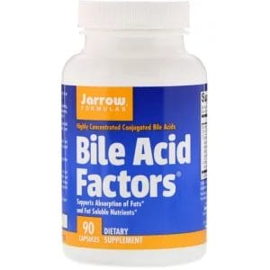 Bile Acid Factors, 90 Capsules
