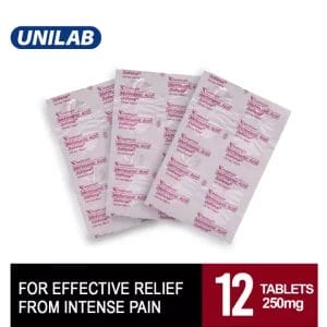 Dolfenal 250mg 12S Fast And Effective Relief From Headache, Toothache, Dysmenorrhea, And Body Pain