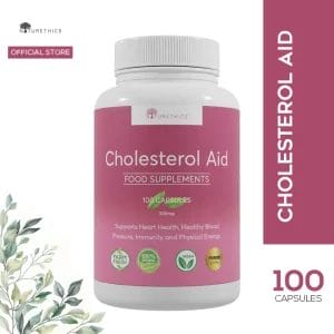 Naturethics Cholesterol Aid Capsules for Cholesterol and Blood Pressure