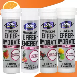 Now Sports Effervescent Effer-Energy, Electrolyte Supplement
