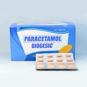 Paracetamol Biogesic 500mg Tablet 20's