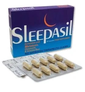 Sleepasil Melatonin 500mg 10 Capsules [For Sleep, Stress, and Anxiety]
