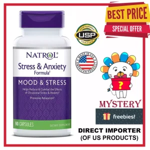 Natrol Stress & Anxiety Formula Mood & Stress
