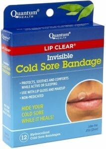 Quantum Health Lip Clear Invisible Cold Sore Bandage