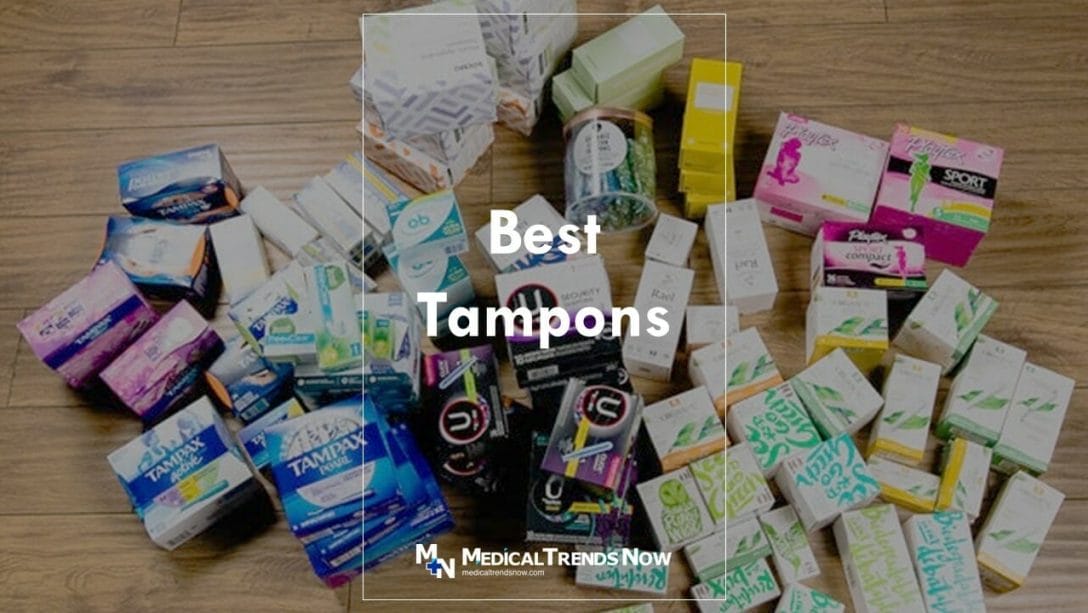 Different brands of tampons 