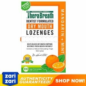 TheraBreath Fresh Breath Lozenges Mandarin Mint